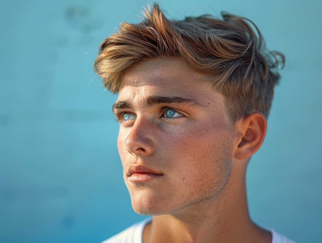 homme dégradé