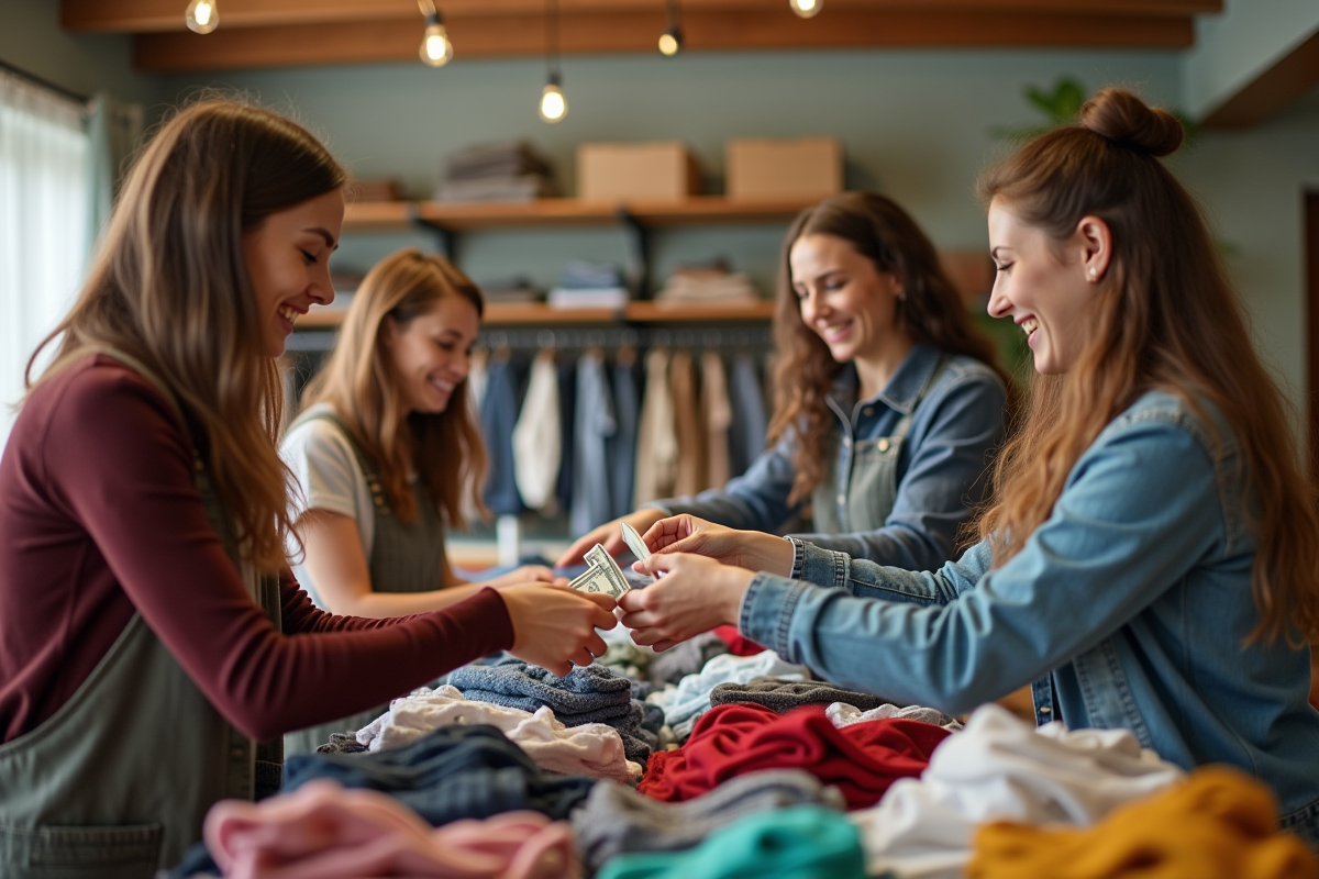 vêtements échange