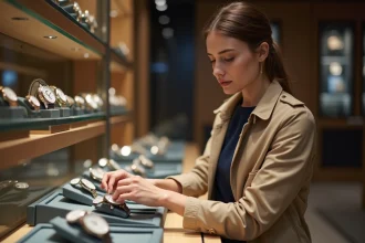 Montre élégante mettant en valeur un style sophistiqué et intemporel