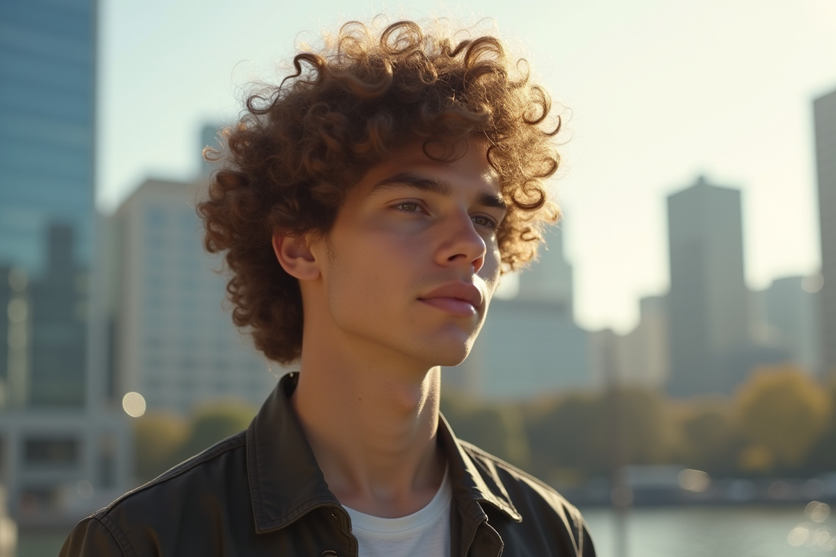 cheveux épais